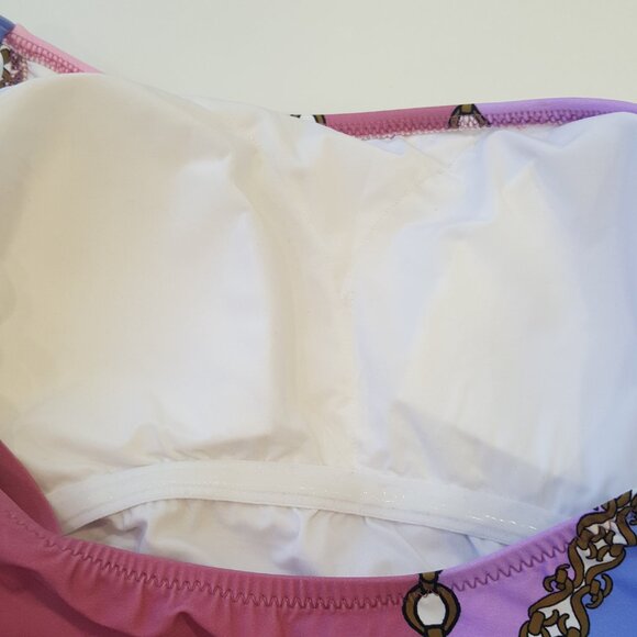 GOTTEX ! MODERN SHADES ONE SHOULDER ONE PIECE SWIMSUIT ( US/6 ) - Picture 7 of 9